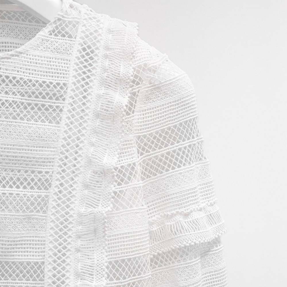 Self-Portrait Ruffle Blouse - Picture 5 of 9